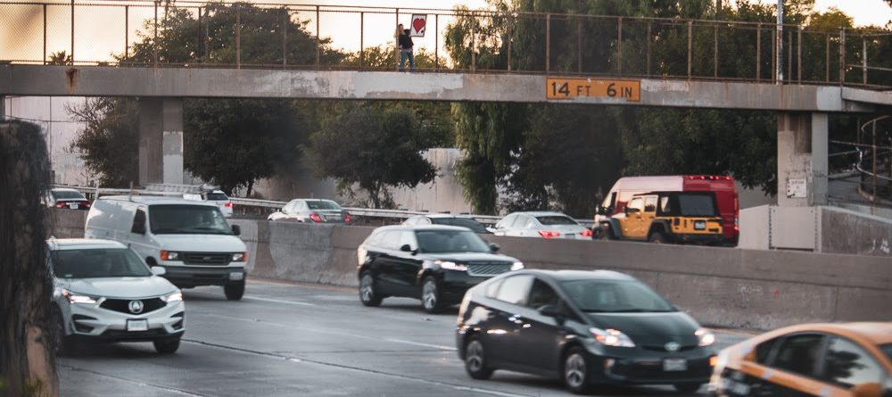 Queens, NY - I-495 Site of Injury-Causing Car Wreck at Queens Blvd