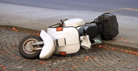 Manhattan, NY - Two-Scooter Crash Causes Injuries on W 41st St