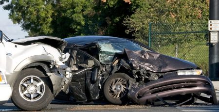 3 Injured in Two-Vehicle Crash at La Grande Ave & Terrill Rd