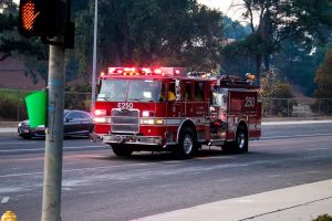 Injuries Reported in Fiery Car Accident at Cheever Ave & Ackerman Ave