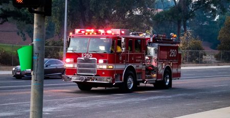 Injuries Reported in Fiery Car Accident at Cheever Ave & Ackerman Ave