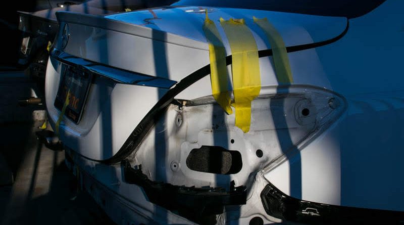 Two-Car Collision with Injuries Near Palisade Ave