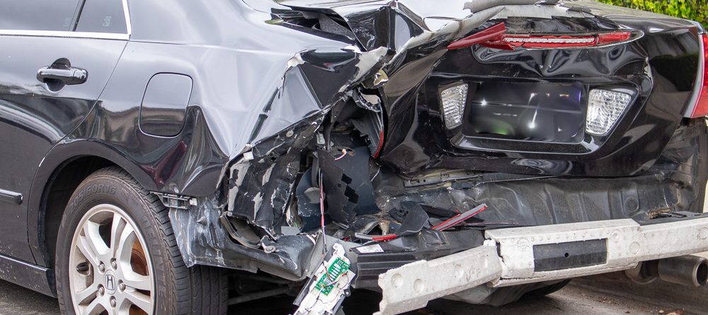 Four-Vehicle Crash with Injuries Near Cross St & Rte 1