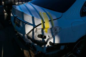 Injury Car Accident at Bayview Ave & Ocean Ave