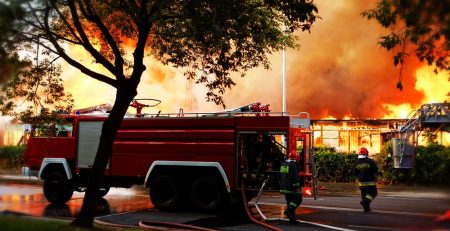 Two Hospitalized After Fire at Broad Ave Mixed-Use Property