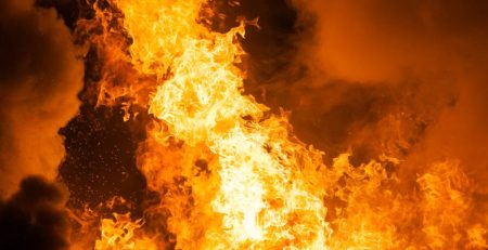 Two Injured, Nine Families Displaced in Apartment Fire on Horatio Ct