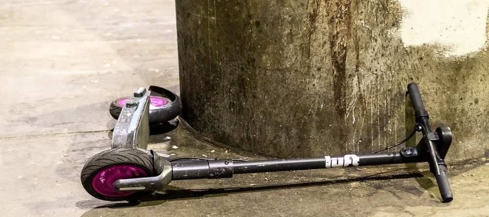 Scooter Rider Hurt in Traffic Accident on Washington Blvd