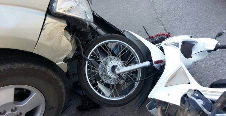 Injury Crash Involving Car and Motorcycle on Old Hwy Near Krauzers