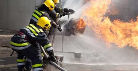 Man Hospitalized with Burns After House Fire on 17th St