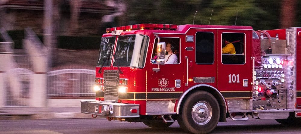 Firefighter Injured in House Fire on East Prospect Ave