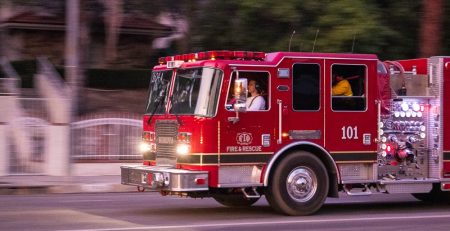 Firefighter Injured in House Fire on East Prospect Ave