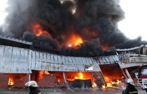 Three Hurt in Fire at Industrial Ave Dealerships in Hasbrouck Heights, NJ