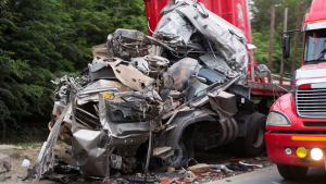 Two Tractor-Trailers Catch Fire After Crash on NJ Turnpike