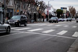 One Struck in Crash on Hamilton St