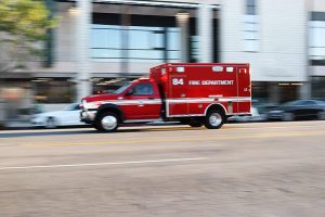 Ambulance Crash Injures 2 EMS Crew on Lake Wallkill Rd
