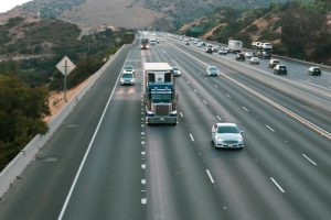 Minivan, Tractor-Trailer Crash on I-80