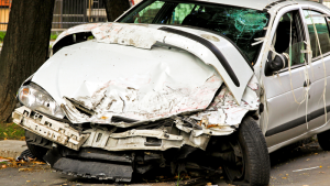Two-Vehicle Injury Crash on Rte 22