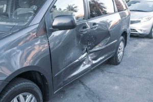 SUVs Collide on Rte 50 Trapping Driver
